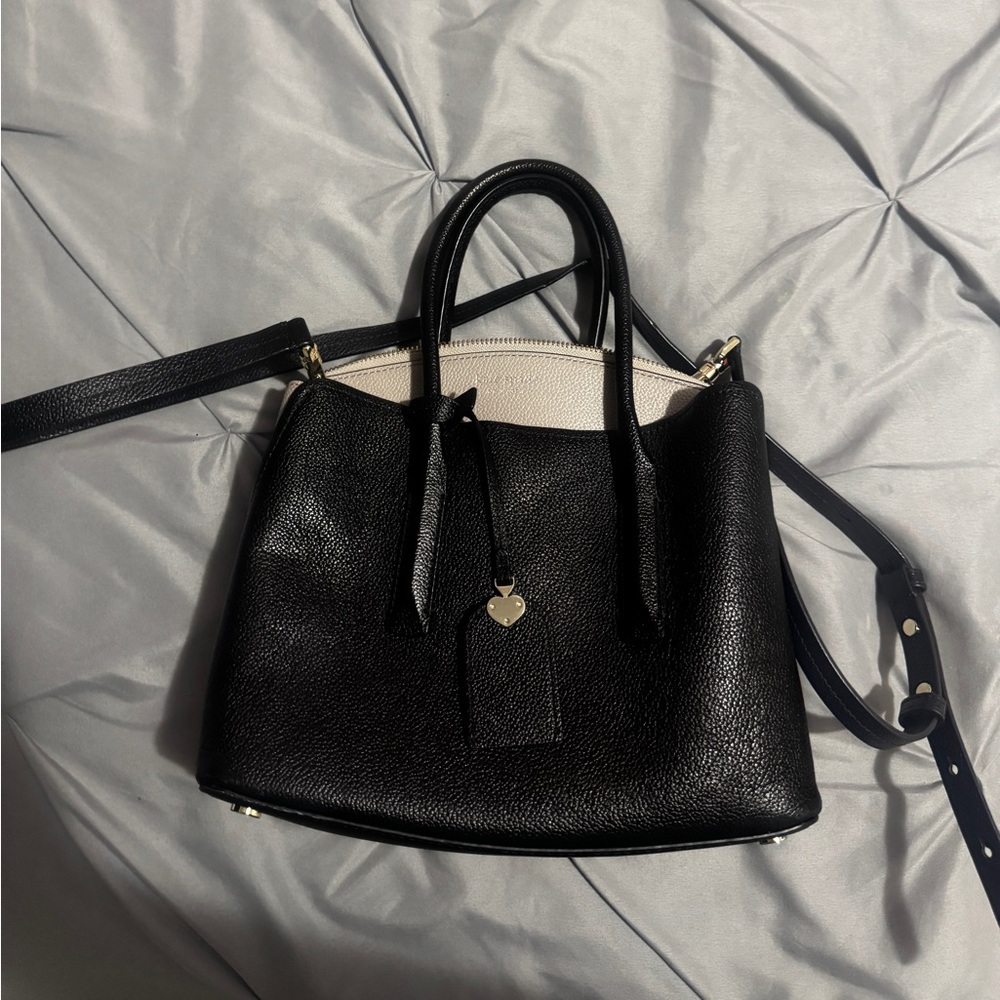 Kate Spade Black and Gray Satchel
